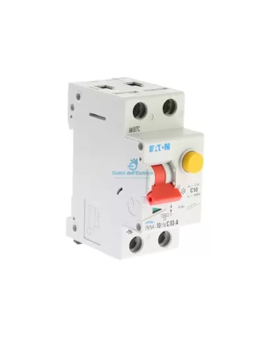 Disjoncteur différentiel Eaton 236940 Pkn4-10/1n/c/03-a 1P+N 10A c 0,3 4,5 kA -A